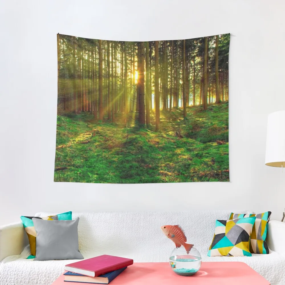 

Forest Sunrise Tapestry Tapestry Wall Hanging