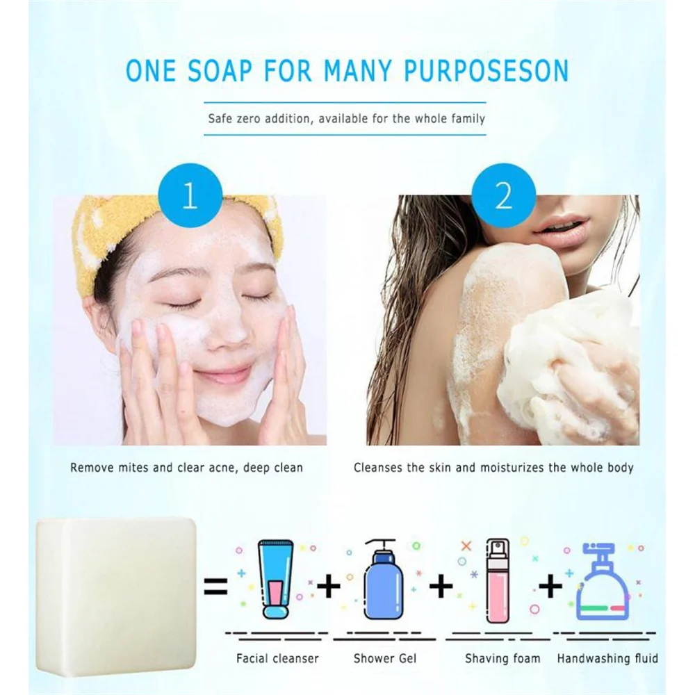 Handmade Soap Natural Sea Salt Goat Milk 100g