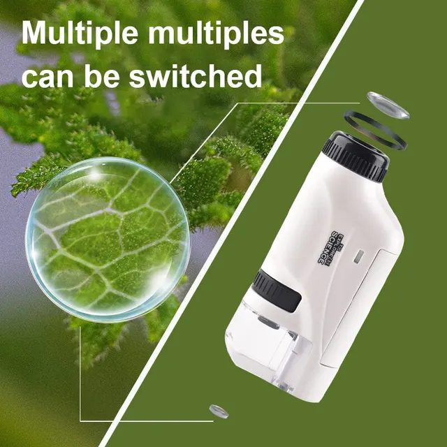 Handheld Microscope Kit for Kids 4