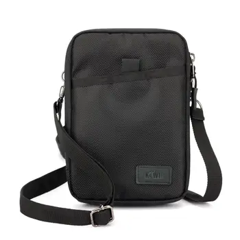 Custodia per cellulare da viaggio custodia per cintura custodia per fondina per doppio telefono borsa a tracolla borsa per batteria per Smartphone Power Bank Walking Passport