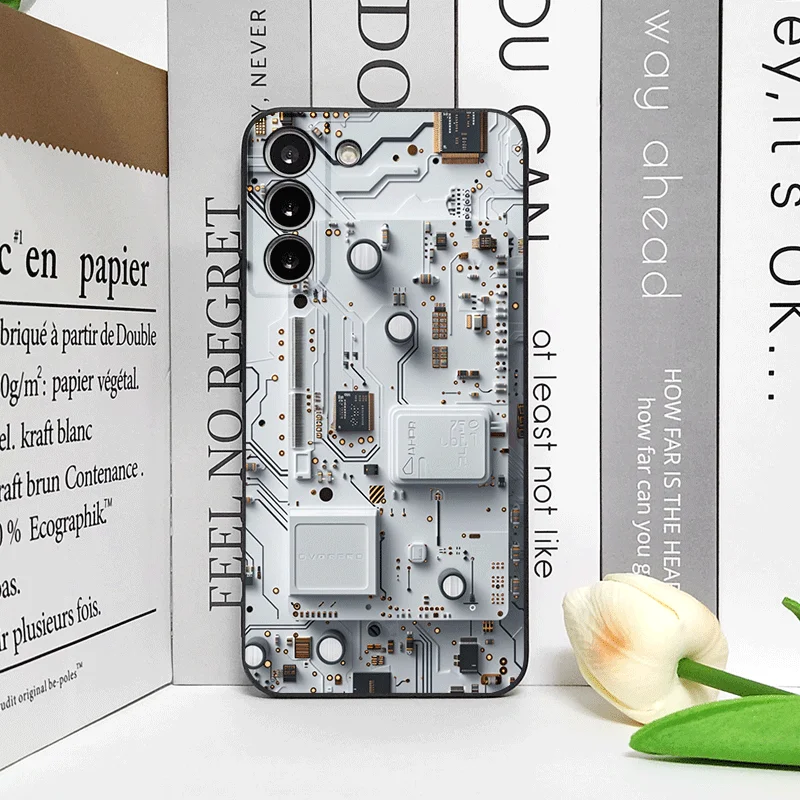 Imitation Circuit Board Pattern Phone Case Cover