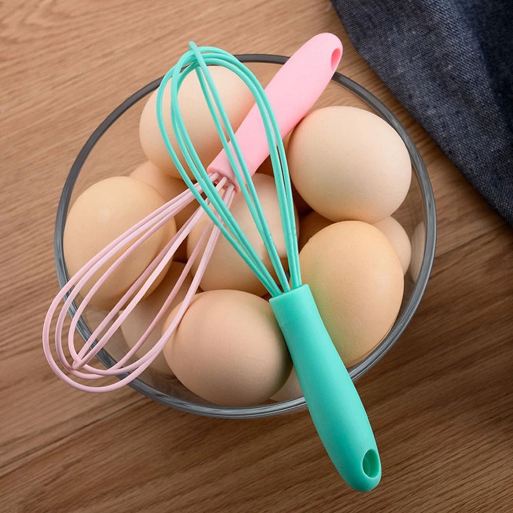 Egg Beater Eco-Friendly Manual Egg Tool Egg Whisk for Chocolate Wood Handle Cream Butter Whisk Mixer Kitchen Utensils Beater