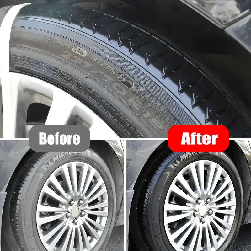 Black coating paste for plastic and rubber repair -General Motors Interior repair wax,Multi-purpose car care,long-lasting polish 6