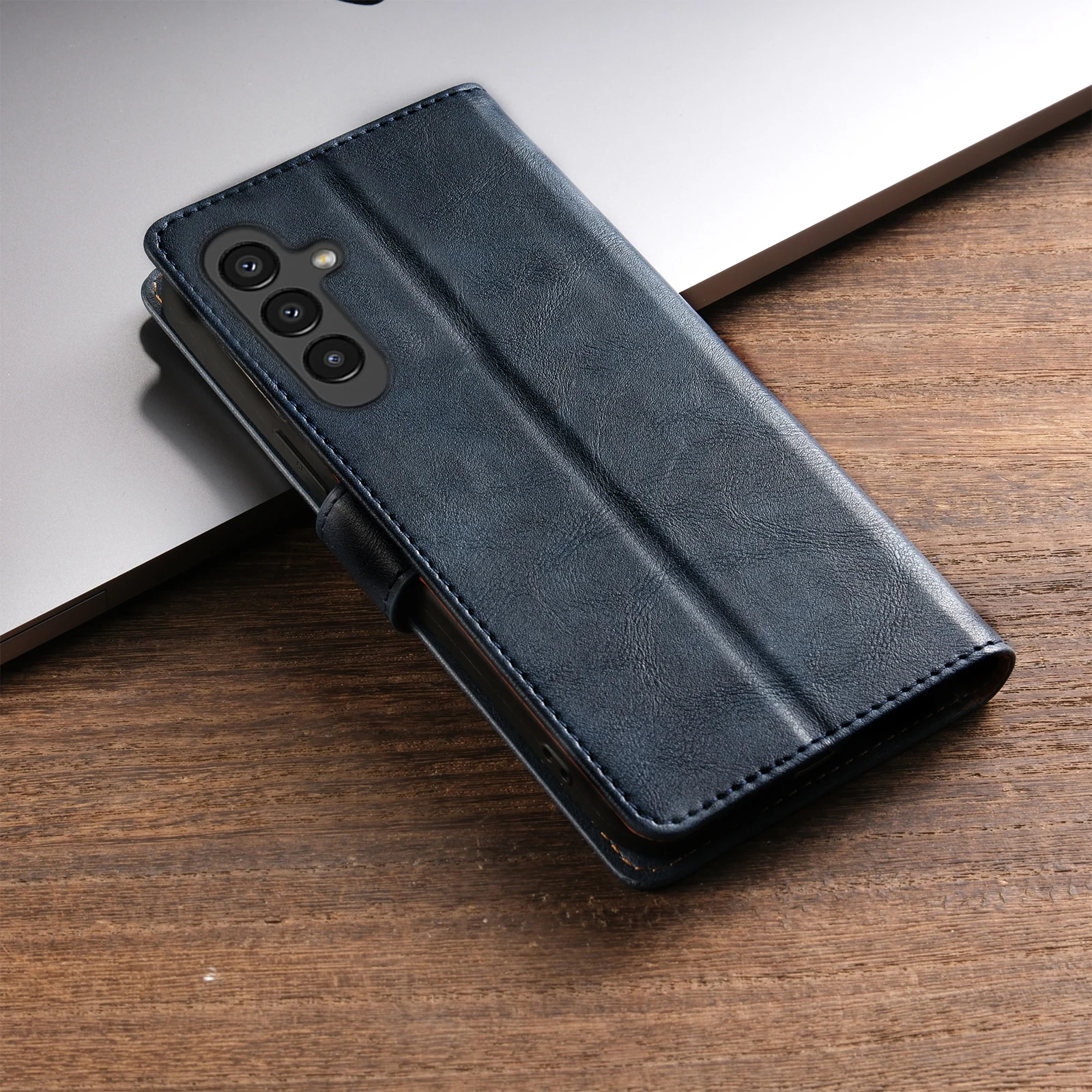Premium Flip Leather Wallet Case - Sleek and Durable Cover