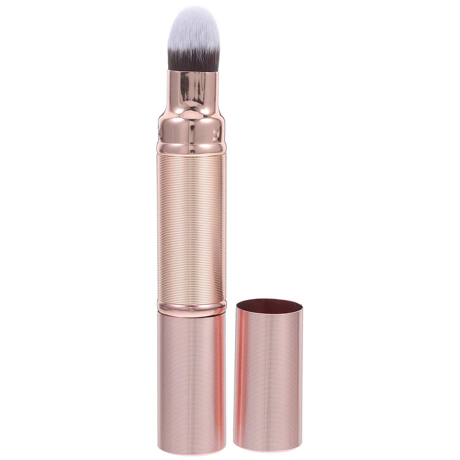 Double-ended Makeup Brush Sponge Travel Face Retractable Loose Powder Brushes Foundation Blush 5
