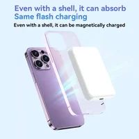 Nouveau 50000mAh batterie externe sans fil magnétique PD 22.5W charge rapide batterie externe Portable pour Magsafe pour iPhone Samsung 4