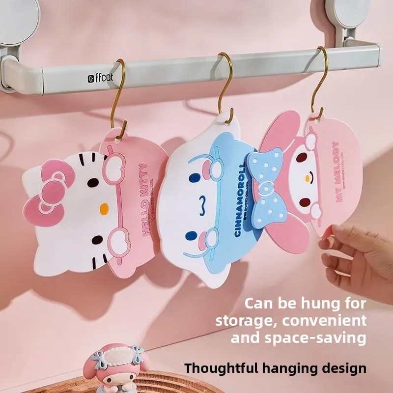 Charming Kawaii Pink Rabbit Silicone Heat-Resistant Kitchen Mat - Cute Cartoon Print, Non-Slip Decorative Gift