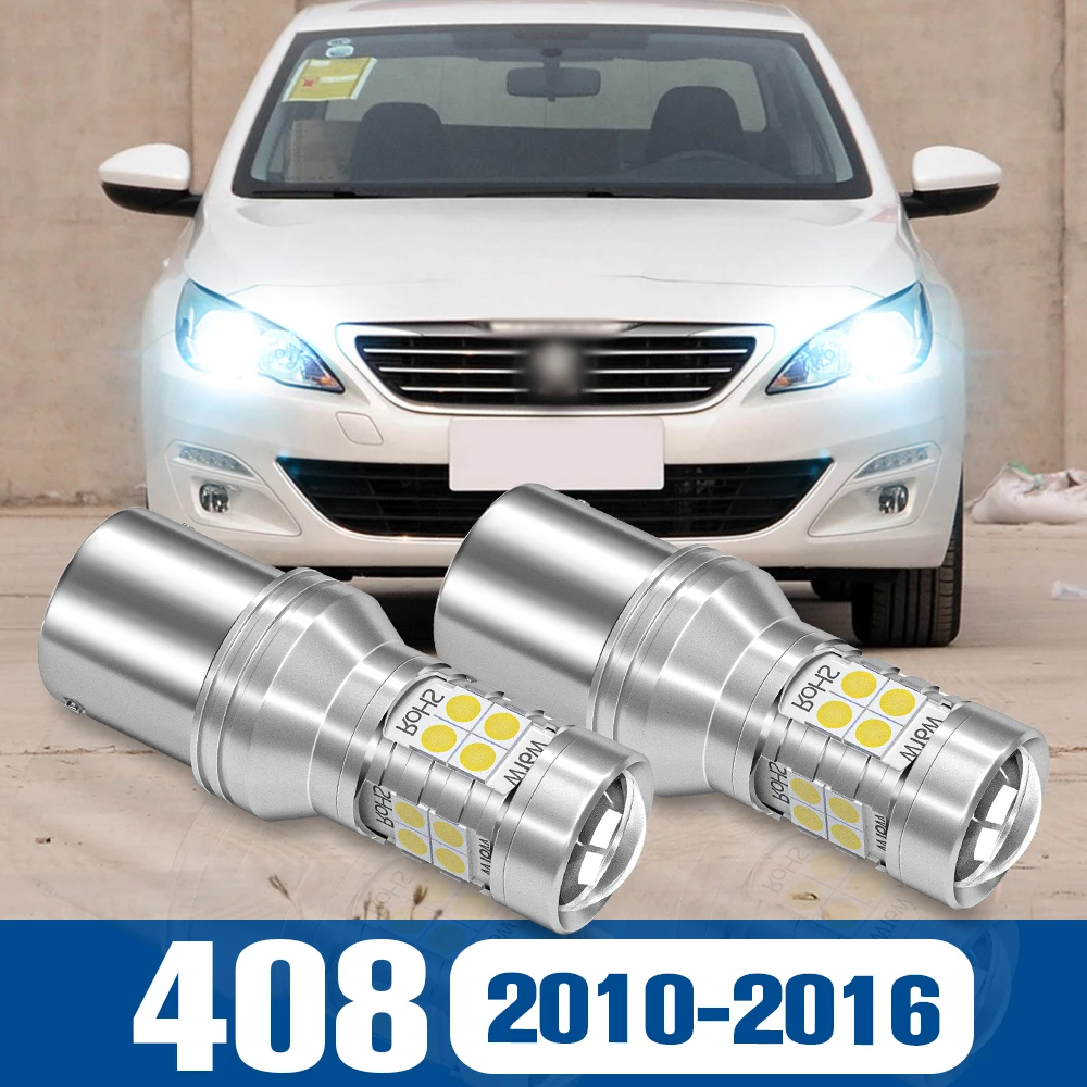 2pcs-LED-Daytime-Running-Light-DRL-Lamp-Accessories-Canbus-For-Peugeot ...