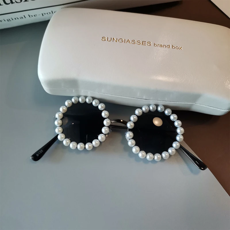 Retro Kids Sunglasses Round Goggle Candy Color Lens for Boys Girls Child