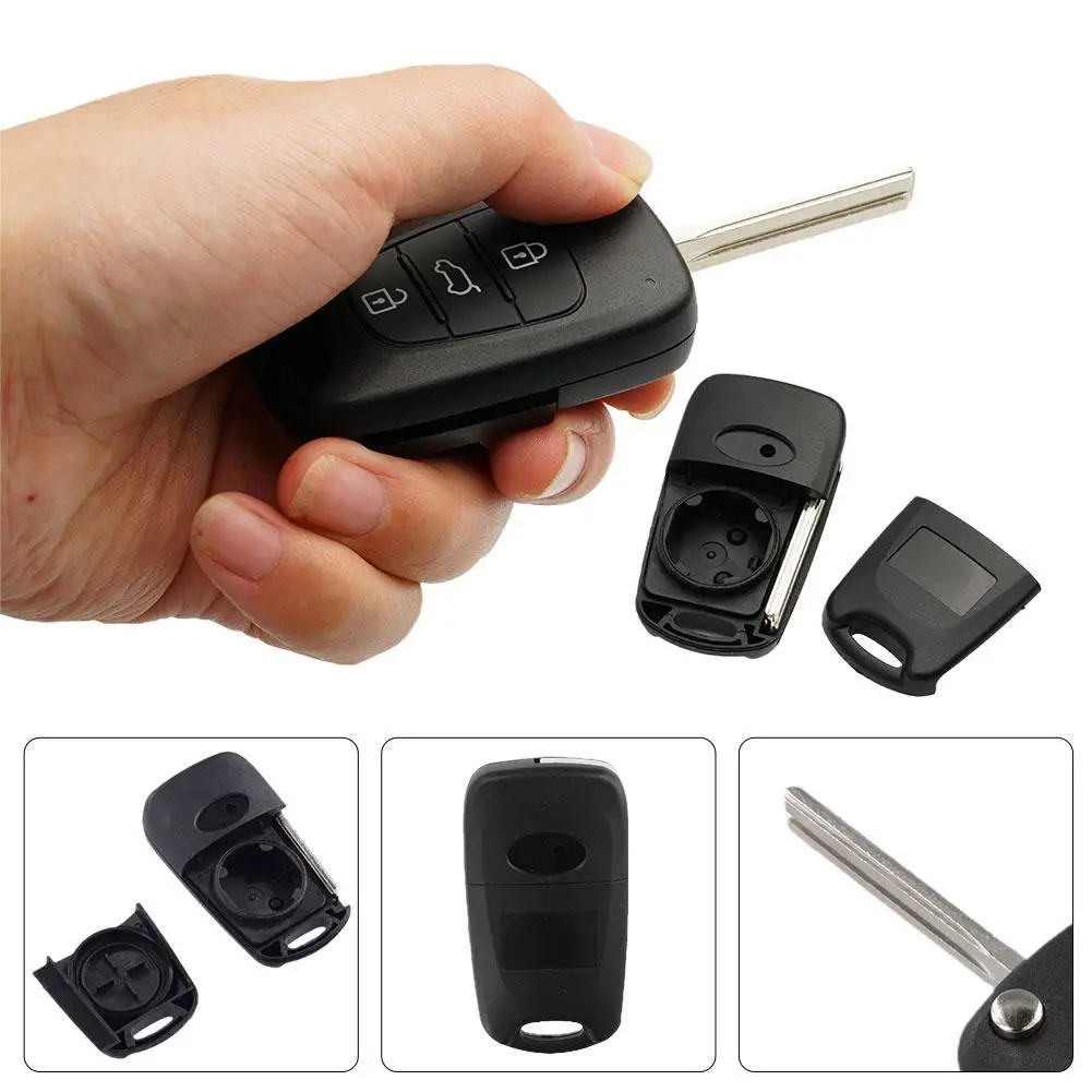 

Car Key Housing 3 Buttons Car Remote Key For Hyundai Keycase IX30 Rena Sportage Smart Car
