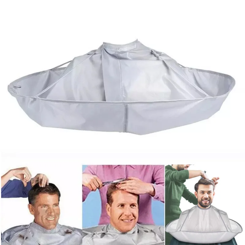 DIY Apron Hair Cutting Cloak Coat Hair Barber Salon Stylists Umbrella Cape Cutting Cloak Household Clean Protector