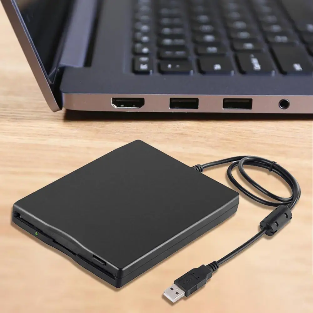 

Floppy Disk Reader Durable Effective Portable 3.5-inch External Floppy Drive 1.44 MB FDD Floppy Disk Driver-free