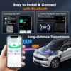 2025 New ANCEL BM300 Pro 6V/24V/12V Battery Tester Battery Monitor SOC Battery Health Analyzer Tool IOS Andoird 6
