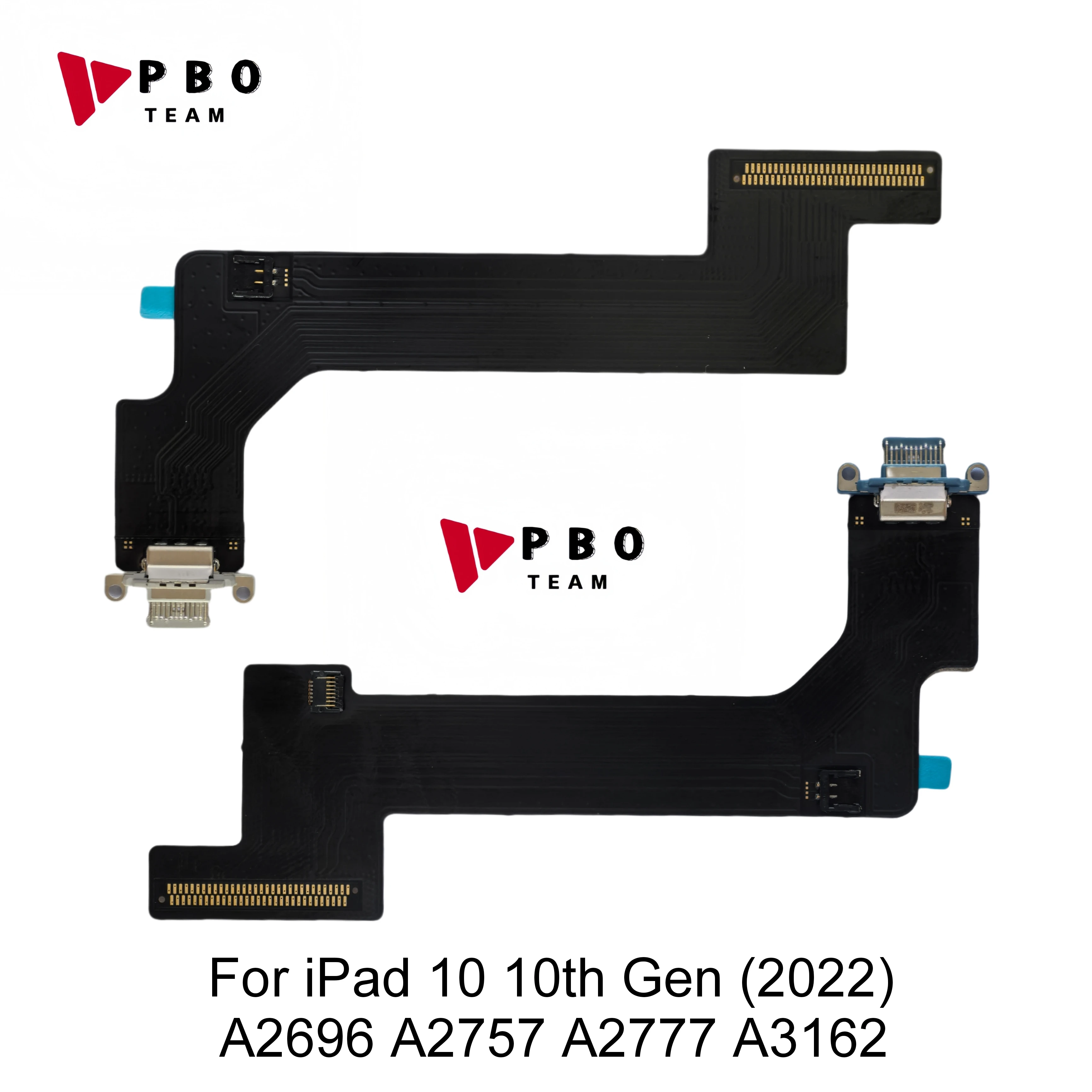 Premium Charging Port Flex Cable for iPad - USB Dock Connector Plug Ribbon (5/10 Pack)