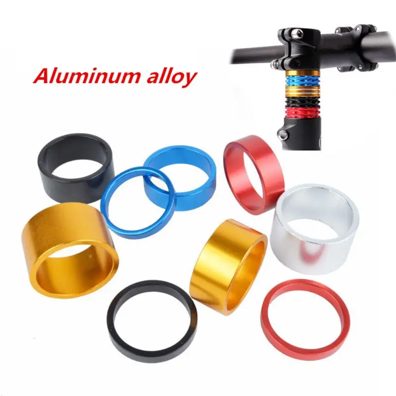 Mountain Bike Fork Washer Stem Spacer Bike Headset Washer Raise Handlebar 5-20mm bicycle headset bicycle spacer bicycle fork