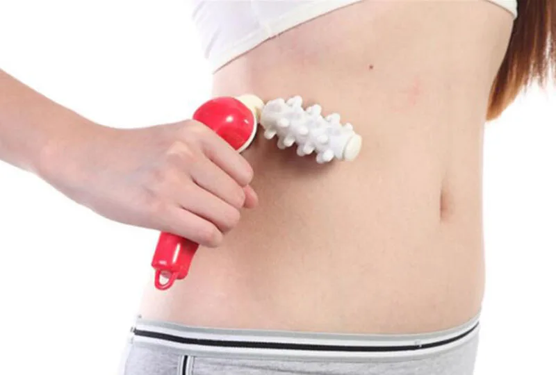 HANRIVER Thin reduction v-shaped massager waist fine body massager waist abdomen roller massager men and women