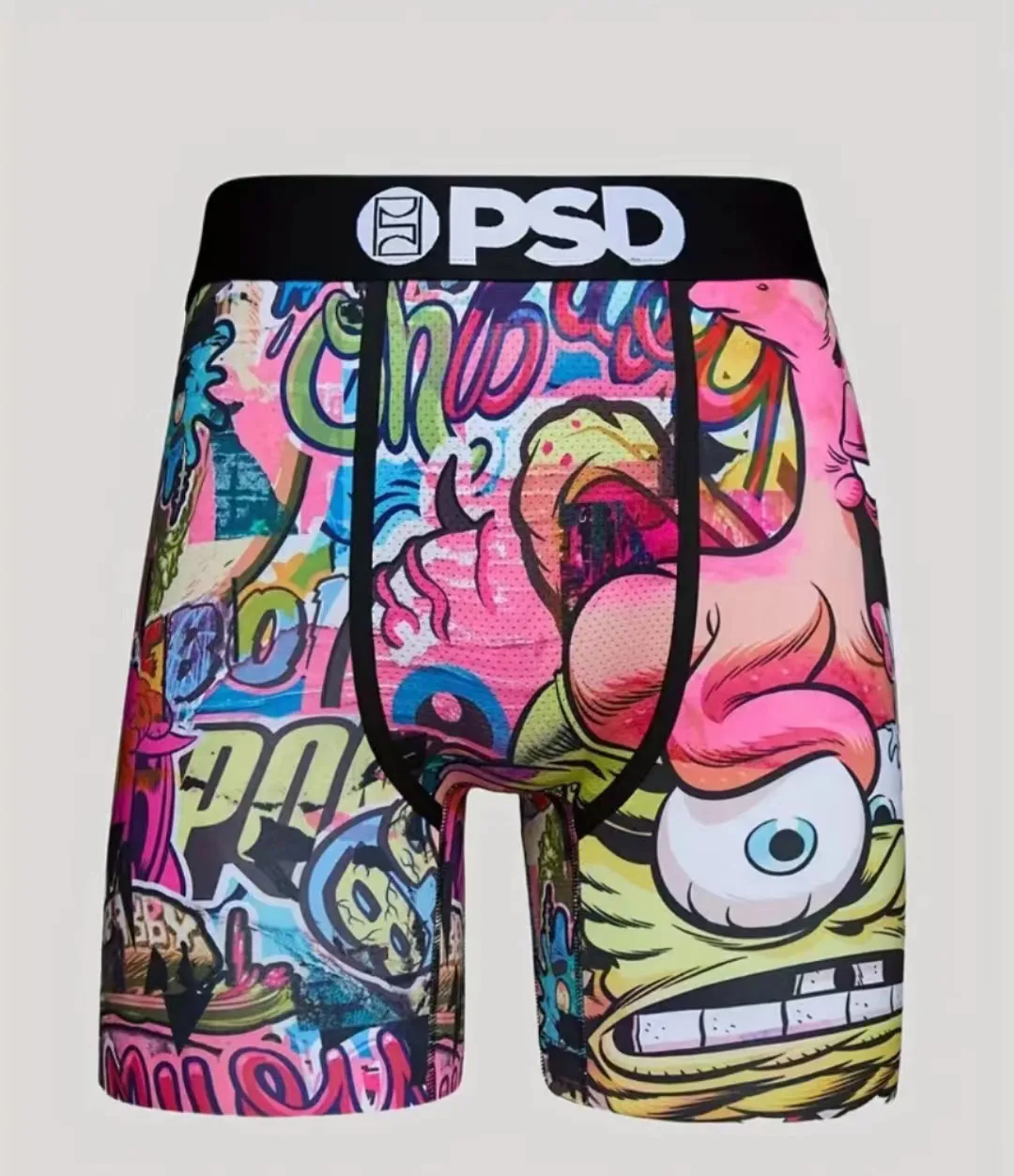 Men's long Boxer briefs, New and interesting elastic boxer briefs, Breathable and comfortable quick drying sports boxer briefs,