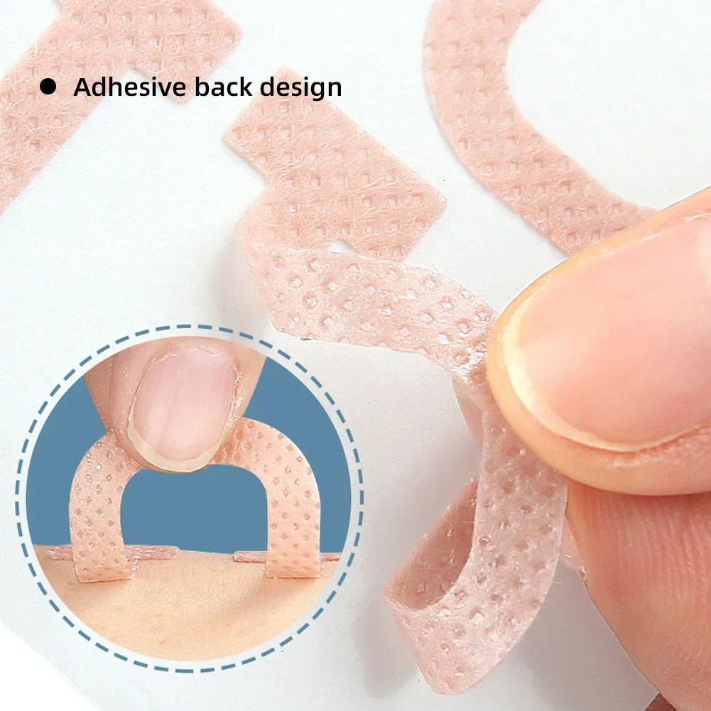 Nail Correction Stickers Ingrown Toenail Corrector Patches Treatment Recover Corrector Pedicure Care Tool 4Pcs/Sheet