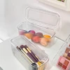 Multifunctional Cosmetic Egg Holder Box with Dustproof Lid - Makeup Brush Lipstick Organizer for Vanity Desk 5