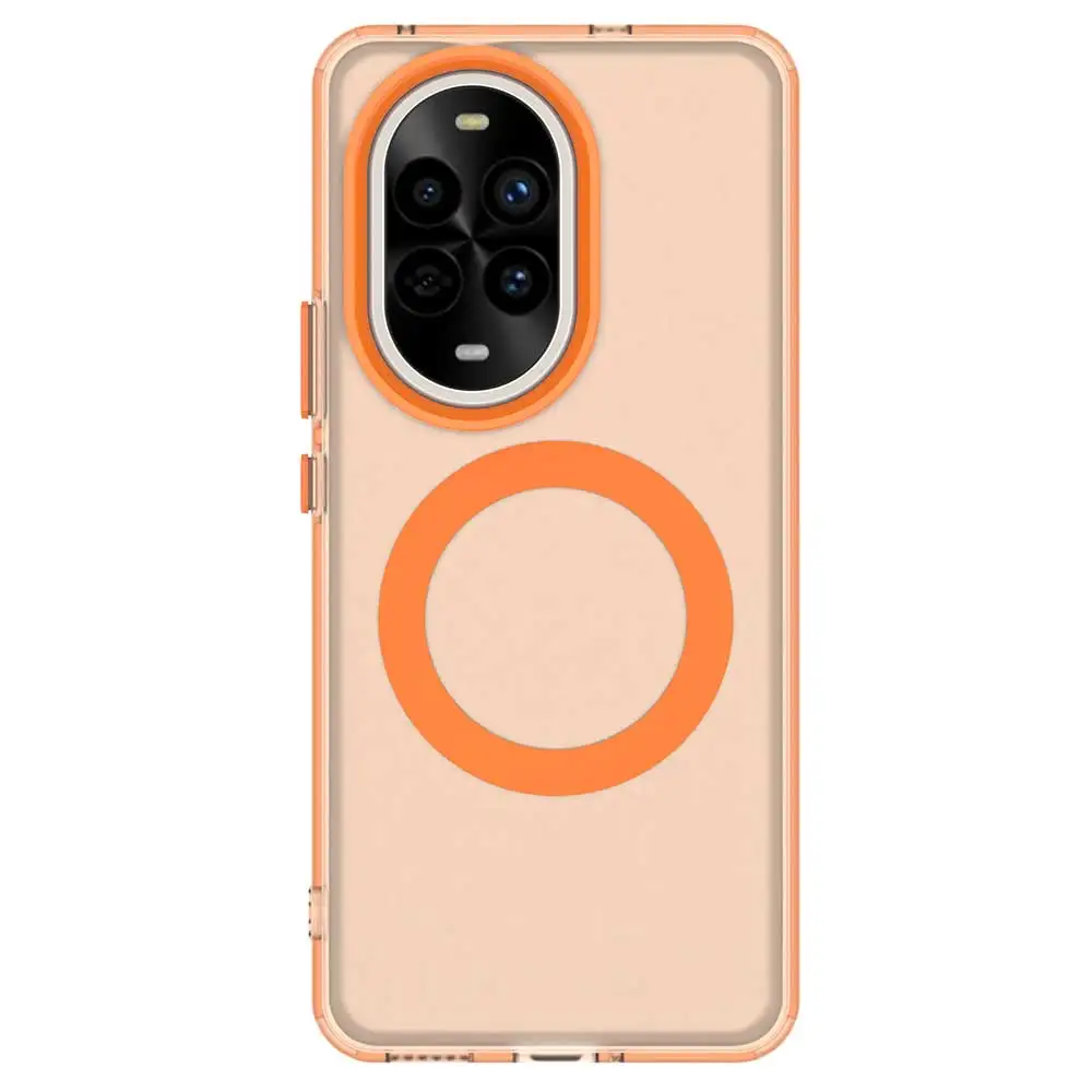 Luxury Skin Feel Magnetic Wireless Charging Shockproof Shell Case