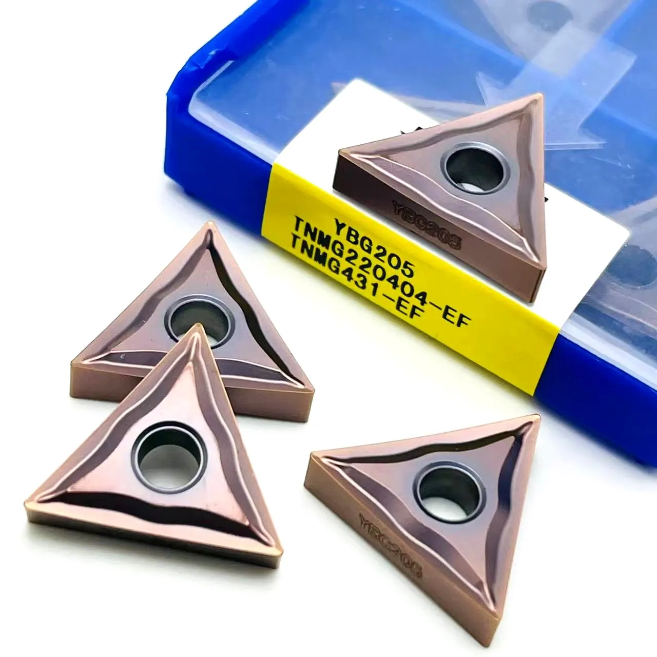 TNMG 160404   -EF TNMG 160408 -EF TNMG 220404   TNMG 220408   YBG205 오리지널 카바이드 인서트 YBG205=M20-M40 가공: 스테인레스 스틸.