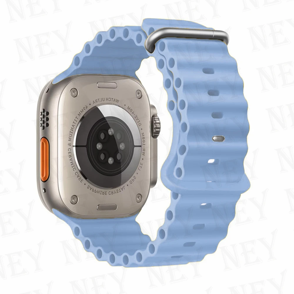 Ocean Silicone Sport Watch Band - Vibrant & Durable Strap