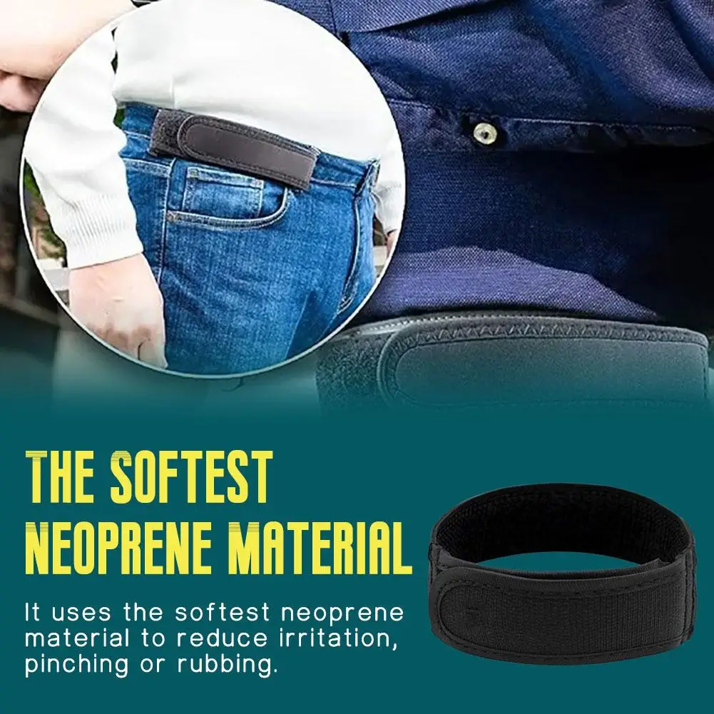 Ultra-soft No Buckle Elastic Belts Comfortable Stylish Adjustable Unisex Waist