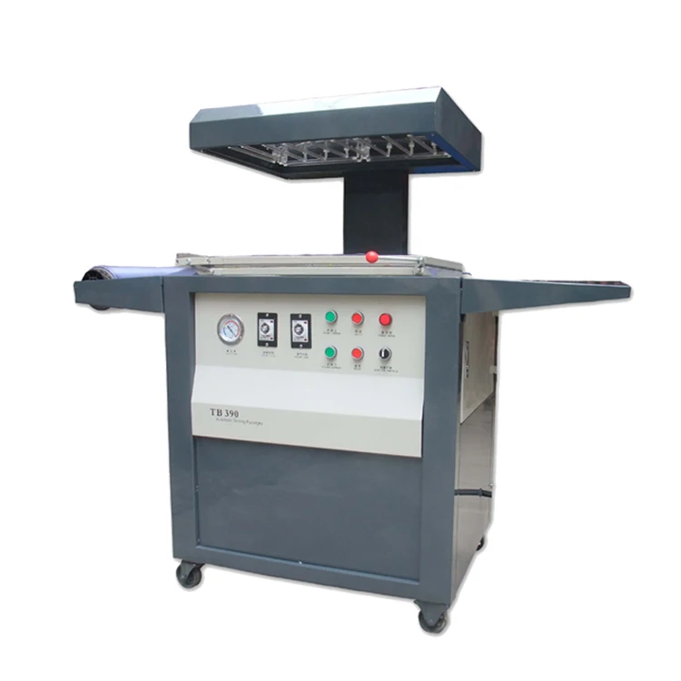 

sp390 hardware vacuum skin packing machine film pvc pe 450mm