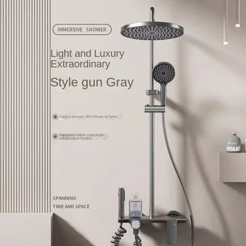 ชุดฝักบัวอาบน้ำแบบติดผนัง รุ่นดอกทานตะวัน พร้อมก๊อกน้ำแบบหมุน 4 ทิศทาง  ชุดฝักบัวอาบน้ำแบบเรนชาวเวอร์ 1