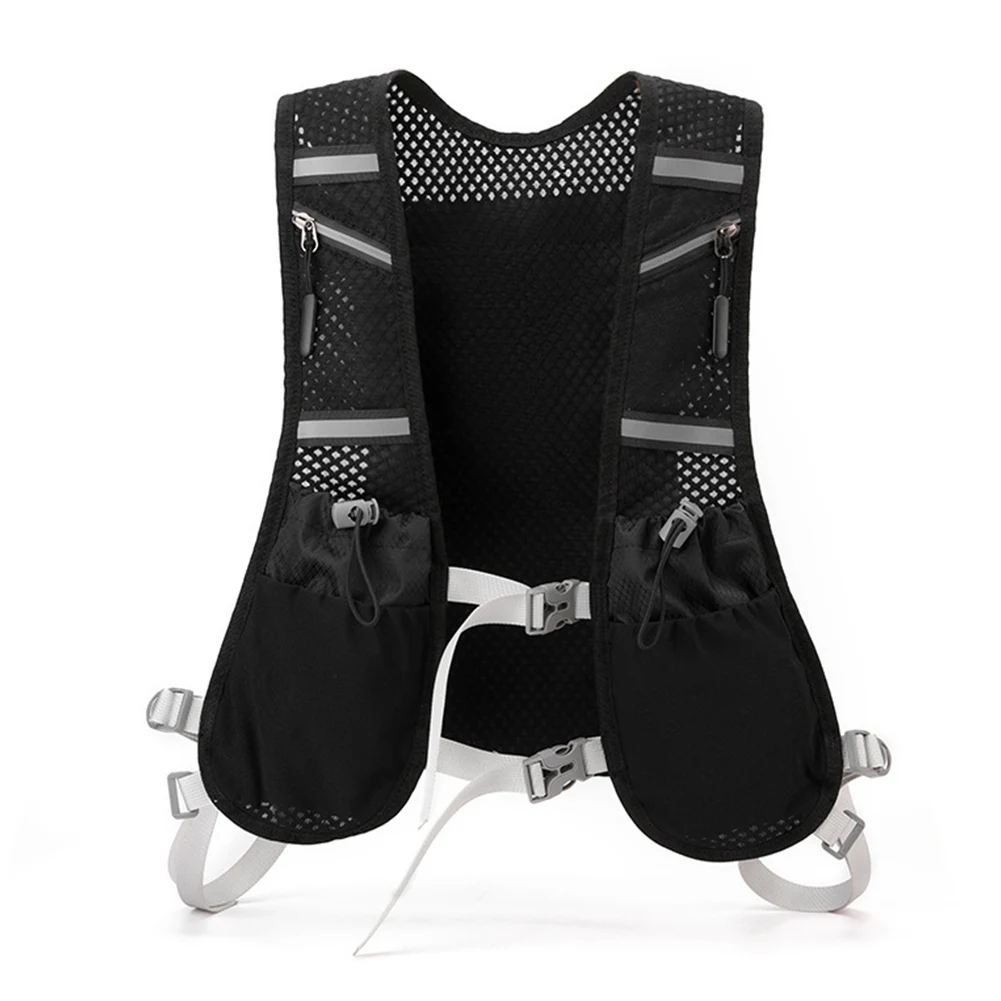 Hydration Running Vest Running Phone Holder Vest Hiking Vest Pack Lightweight Cycling Backpack for Trail Running Marathons 3