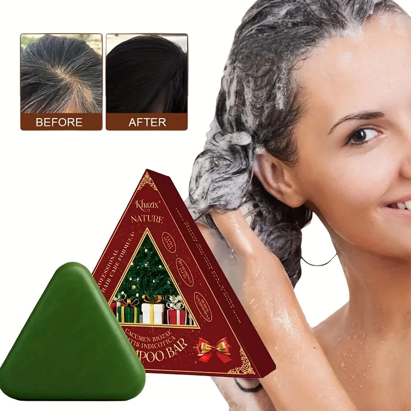 Jabón champú a base de hierbas, limpieza suave, hidratación e hidratación, control de aceite y cuidado del cabello. Adecuado para todo tipo de cabello.