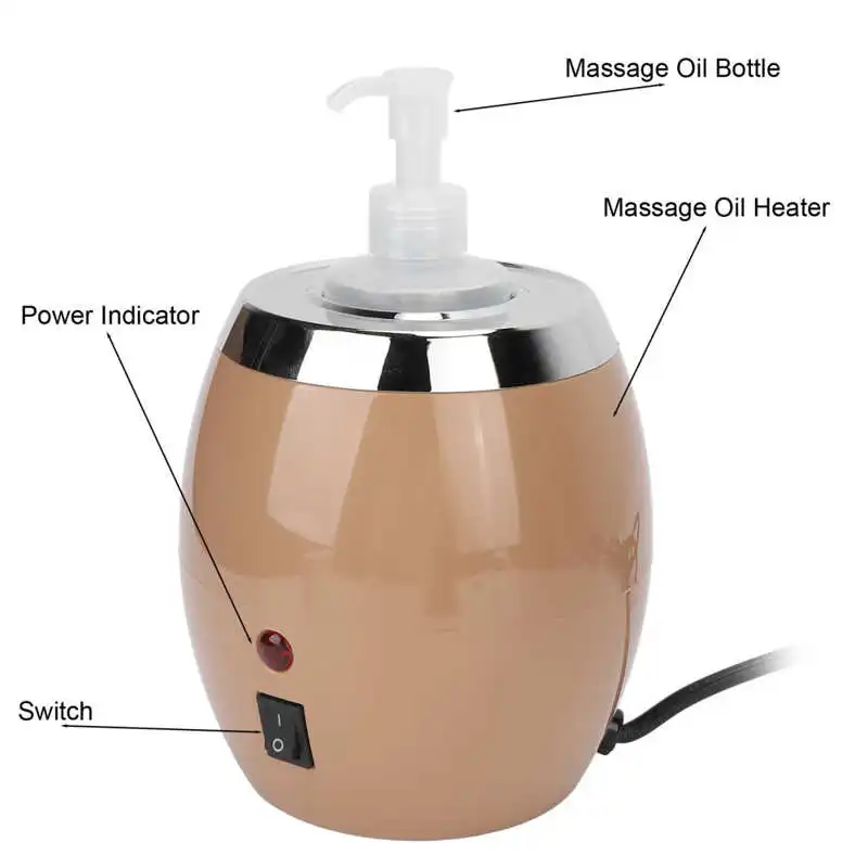 Riscaldatore per olio da massaggio elettrico riscaldamento rapido