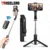 Wireless Selfie Stick for Smartphone, 44 Inch Tripod with Bluetooth Remote, Portables Foldable Stand for Vlog Shooting Record Wireless Selfie Stick for Smartphone, 44 Inch Tripod with Bluetooth Remote, Portables Foldable Stand for Vlog Shooting Record