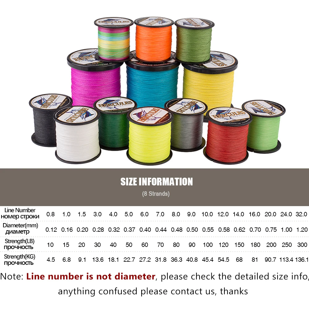 HERCULES Lenza Da Pesca Rossa Che Non Sbiadisce 4 Fili - Foto 9