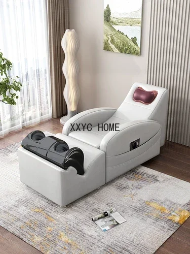

Technology Cloth Sofa Multifunctional Cervical Massage Chair Small Apartment Single Electric Back Massage Pedicure Sofa