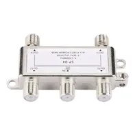 5-2400 МГц 4-полосный спутниковый антенный кабель-распределитель телевизора F Тип SP-04 Разветвитель Домашнее ТВ-оборудование Приемник сигнала для SATV/CATV — изображение 6