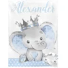 Plush and Flange Personalized Blanket Girl Name Customized Boy Gift Super Newborn Blanket Air Conditioning Blanket 1