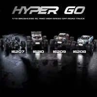 Meijiaxin 16207&16208&16209&16210 Four-wheel Drift Metal Transmission Car rc Brushless Racing Toy Gift 2