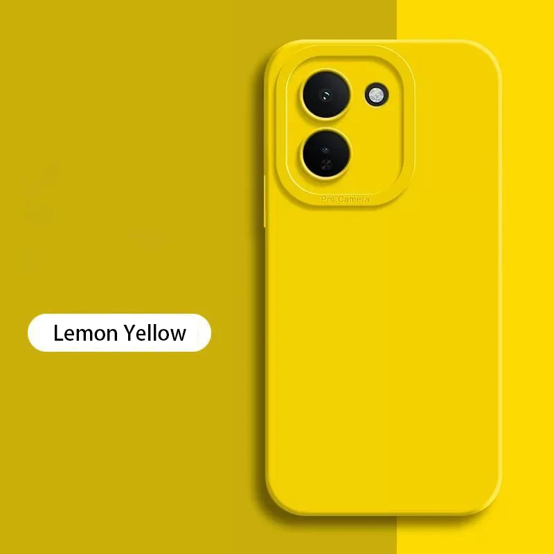 Original Square Soft Liquid Silicone Phone Case with Angel Eyes Design