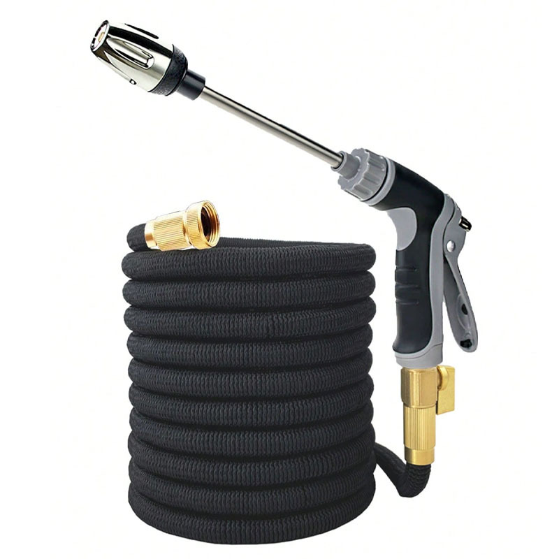 Horticultural Set, High-Pressure Adjustable Water Gun, All Season Antifreeze Hose, Sprinkler Tool, Household Car Wash Supplies