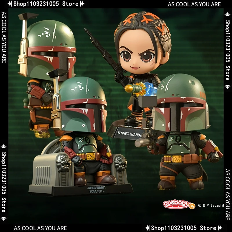 Hot Toys Star Wars 15 Cm Boba Fett Book Boba Fett Fennech Suntech Cosbaby Mini Doll Movie Character Model Art Q Edition