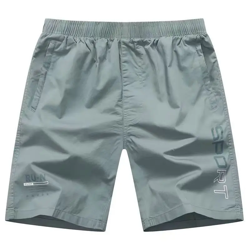 Y2k Men's Shorts Clothing Summer New Elastic Waist Casual Basketball Sports Beach Outdoor Letter Printing Fashion Loose Pants