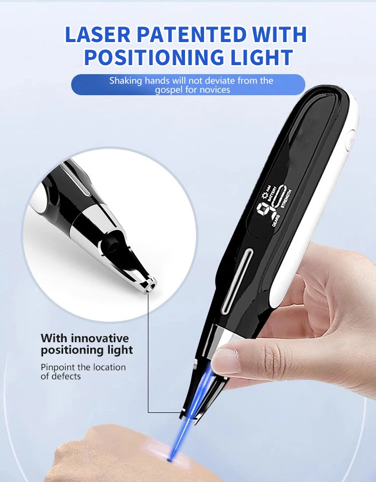 Creion laser cu picosecunde, îndepărtarea acneei, nevus, pete negre, pigment pentru tatuaje, hine_voghion.com