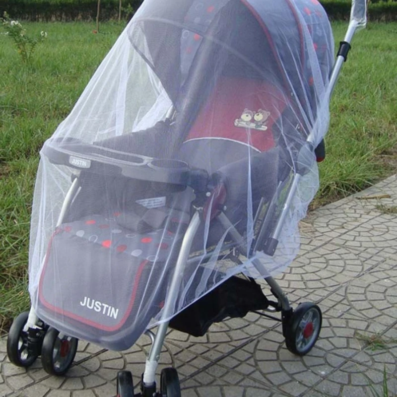 

Baby Stroller Mosquito Net Pushchair Cart Insect Shield Net Mesh Safe Infants Protection Mesh Cover Baby Stroller Accessories