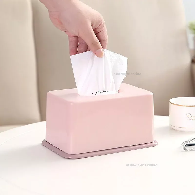 Kitchen PP Tissue Box Wet Tissue Holder Cover Wipes Paper Tissue Paper Storage Box Paper Towel Dispenser Home Napkin Organizer