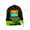 Kids Angry Geometry Dash 3D Print Backpacks for Girls Boys Cartoon Anime Bookbags Students School Bags Children Knapsacks Gifts 3