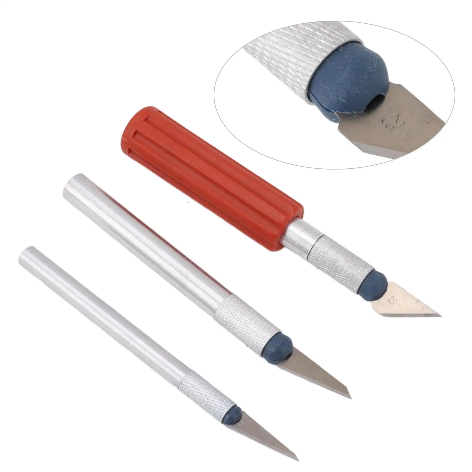 Wood Carving Tool Set Comfortable Handle Removable Steel Head Hand Carving Chisel Set Simple Clean for indoor Outdoor