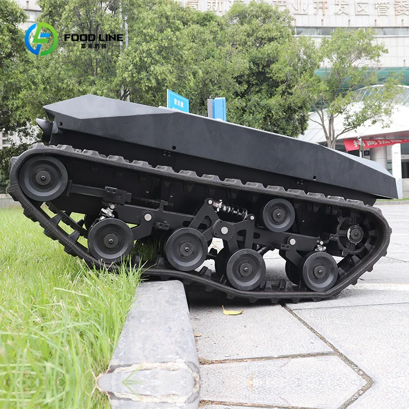 Telaio Robot Personalizzato da 300 kg per Semina, Diserbo, Taglio Laser, Robot Agricolo Autonomo per Fattoria - immagine 3