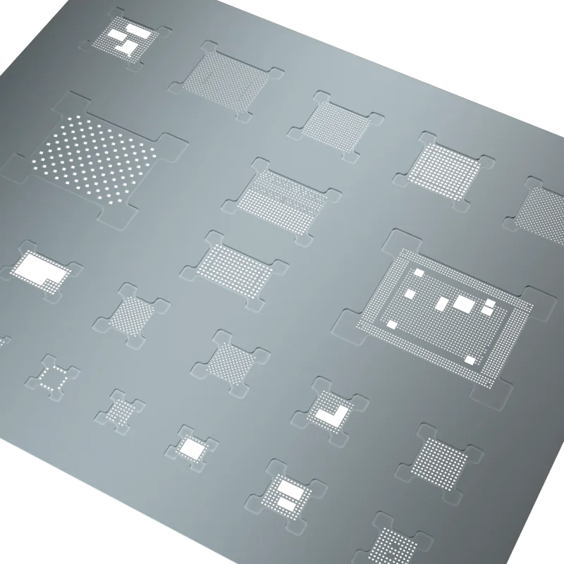 Mijing A8-A15 범용 스틸 메쉬 CPU NAND 베이스밴드 IC, 3D 주석 심기 메쉬, 아이폰 X-13 프로 맥스 솔더 리볼 주석 식물 그물