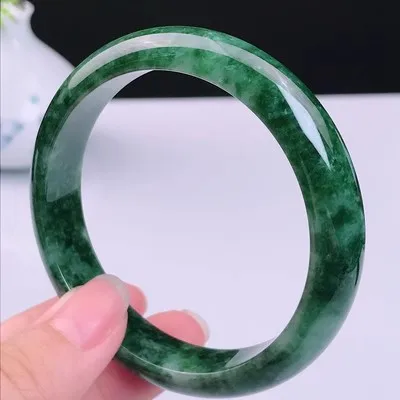

Natural Myanmar Jade Jade 54mm-62mm bracelet Princess jewelry bracelet send mom send girlfriend gift